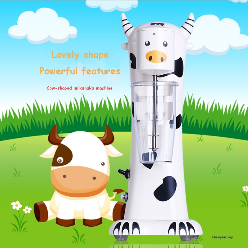 Milkshake machine cartoon Milk Shake Machine single-head Drink mixer Make Milks Foam/Milkshake Bubble Tea Machine for home 220v