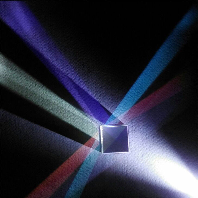 Color prism cube splitting prism science physics teaching toy