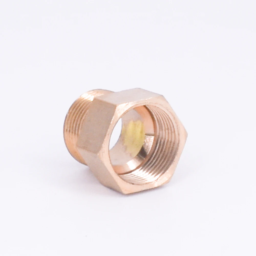 1/8"1/4"1/2"3/4" BSP Thread Brass Reducer Female to Male Threaded Hex Bushing Pipe Fitting Water Gas Adapter Coupler Connector