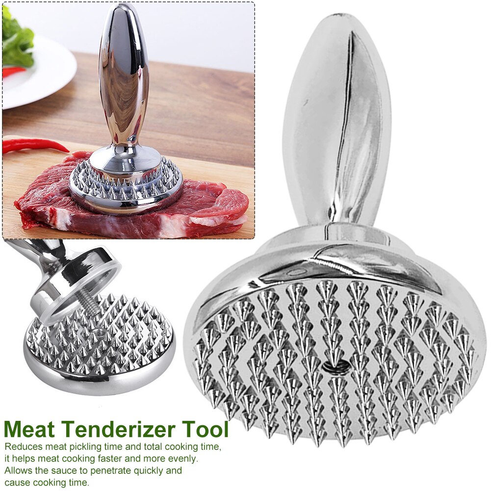 Pounding Beef Home Kitchen Tool Fast Loose Steak Needle Helper Mallet Broken Rib Stainless Steel Meat Tenderizer Chicken Cooking