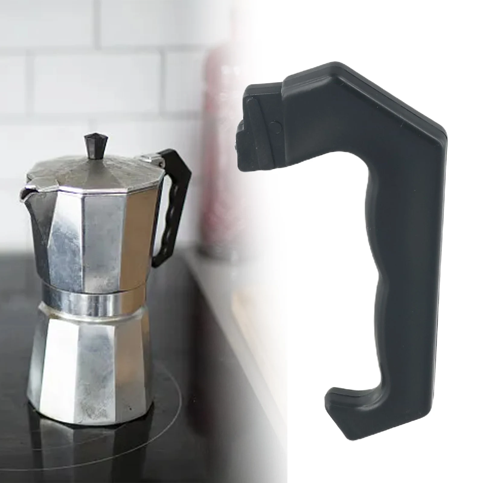 Mango para cafetera Espresso Moka, piezas de repuesto para estufa, 1, 3, 6, 9, 12 tazas, accesorios para café, 1 ud.