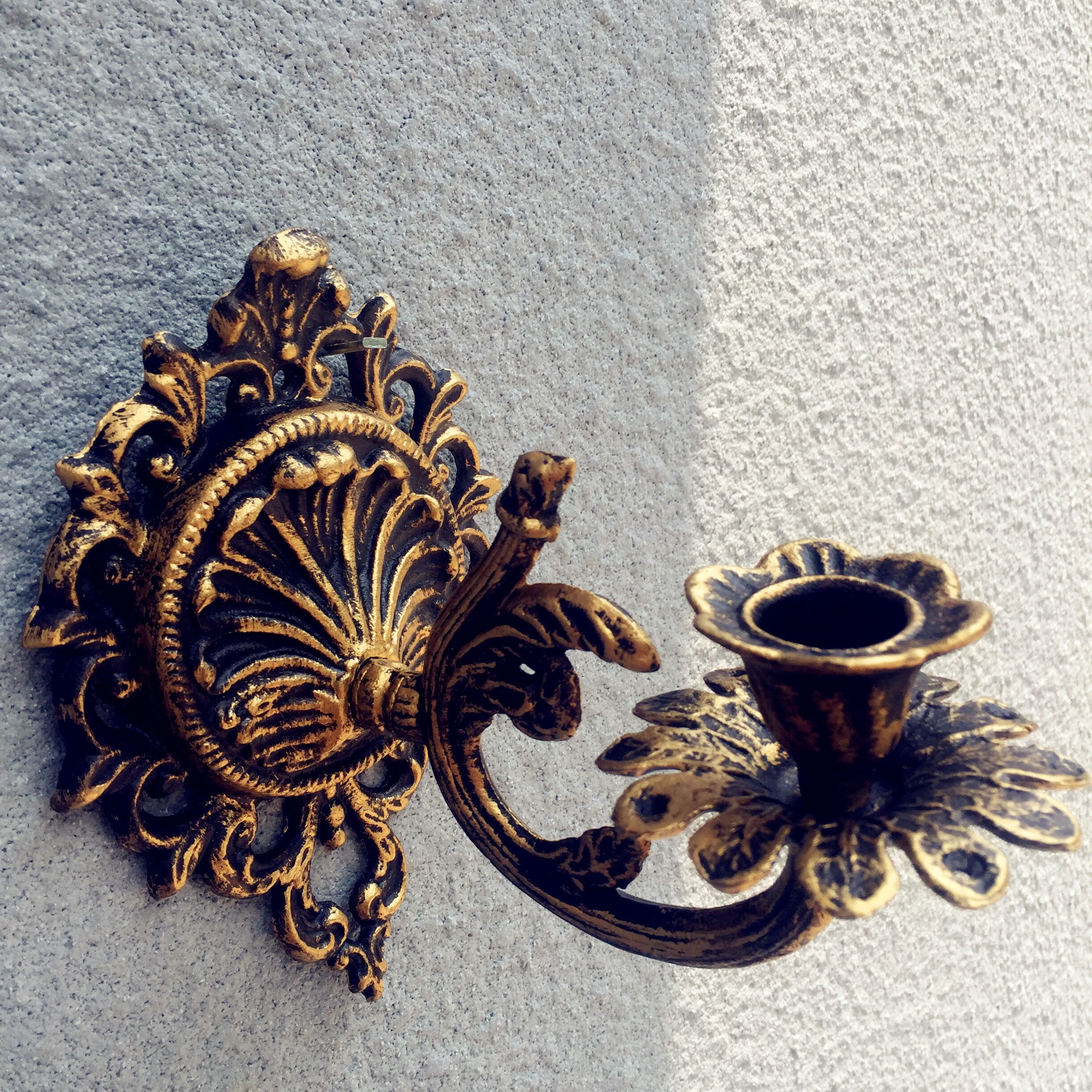 Candelabros De Metal para pared De hierro, candelabro para jardín, candelabro Retro Para patio, Candelabros Decorativos De Velas, decoración FC286