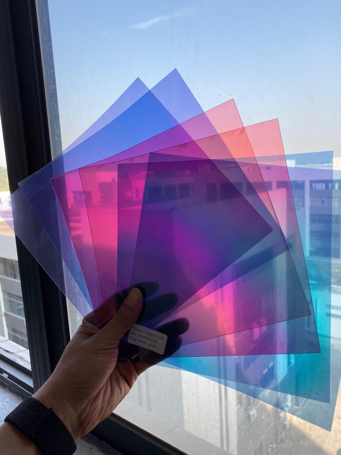 Kleur Polarisator Polariserende Film POL voor LCD Meter