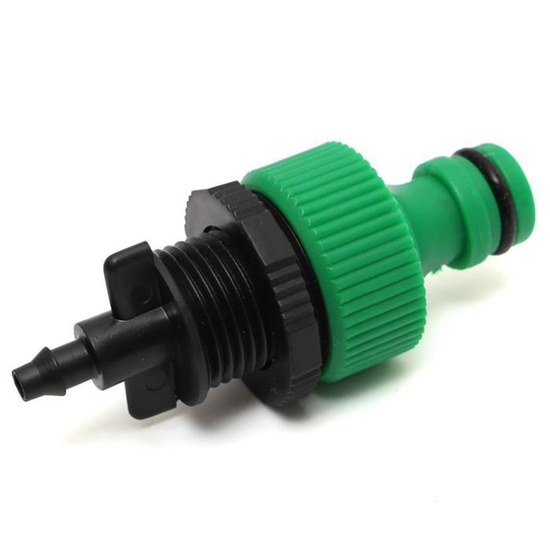 1 set vattendimma kylsystem dimsprinkler munstycke utomhus trädgård uteplats växthusväxter spray dimma slang vattning kit 10m