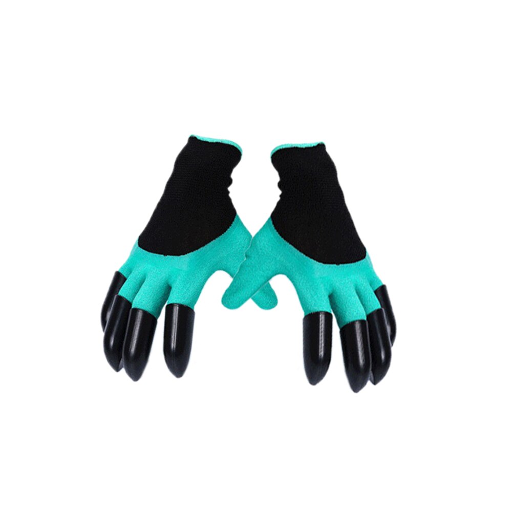 Garden Auger Spiral Drill Bit Tool Spiral Hole Flower Planter Digger Ground Drill Earth Drill for Seed Planting Gardening Fence: claw gloves