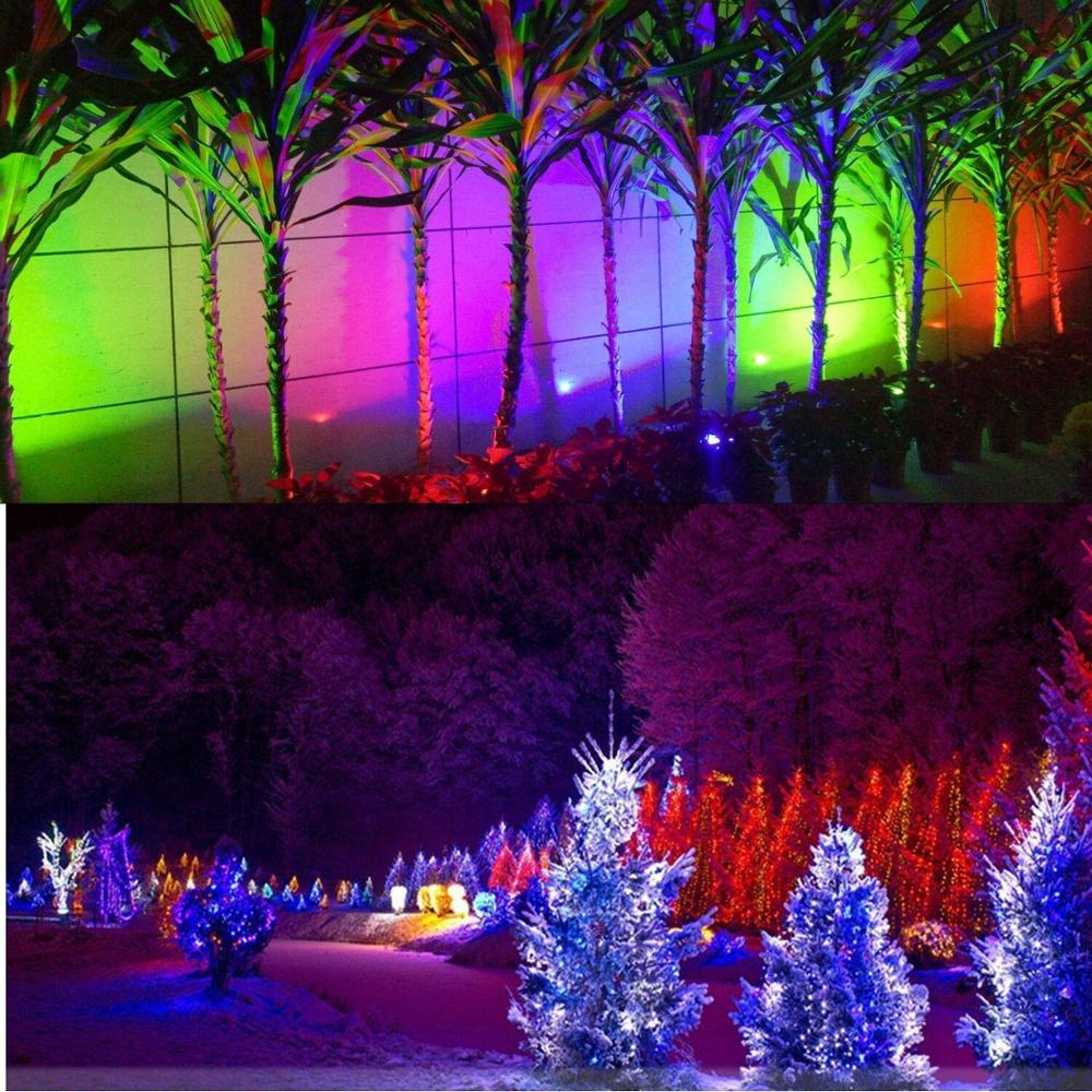 220V 110V Outdoor LED Garden Lawn Light Landscape Lamp Spike Waterproof 12V Path Bulb Warm White Green Spot Lights