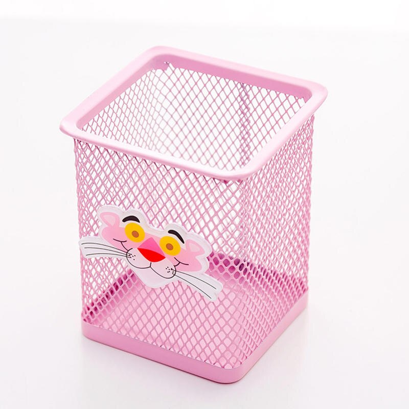 1 Pcs Lovely Pen Holder for Girls School Stationery Little Fairy Exclusive Pen Holder Pink Cute Debris Stationery Organizer: 01