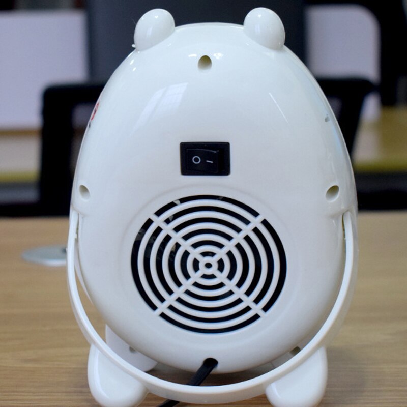 Mini Portable Desktop Heater with Comfortable Grip Overheat Protection for Home Office Bedroom Desk BV789