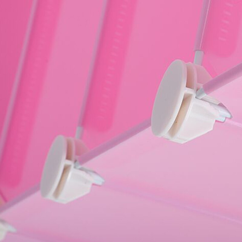 Wire Square Plastic Connectors For Modular Organizer Closet And Wire Grid Square Storage Shelving Unit, Set Of 8