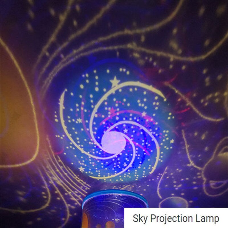 Led Romantische Hemel Projectie Lamp Led Sterrenhemel Projector Lamp Ster Licht Kids Batterij Usb Batterij Nachtlampje xmas: Cosmos Master