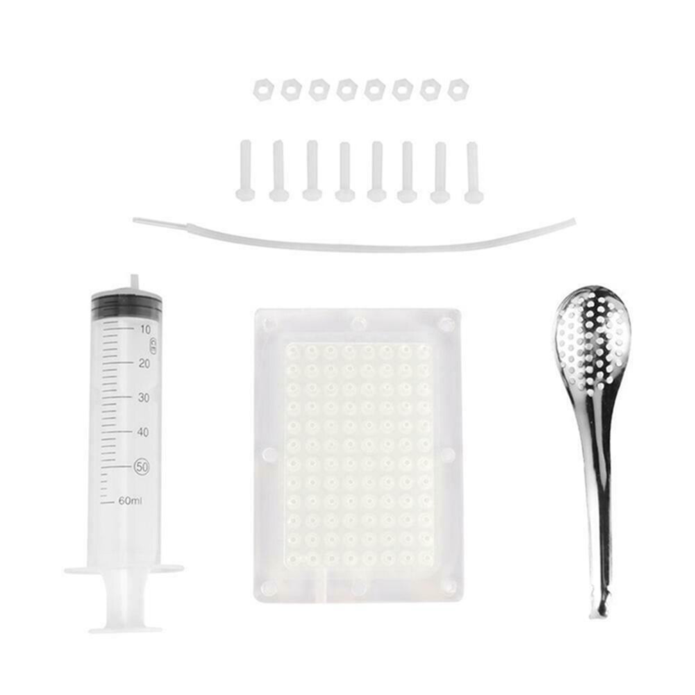 Caviar Maker Set 100-hole Maker Molecular Gourmet Tools Home Kitchen Supplies Kitchen,Dining & Bar FP8: Default Title