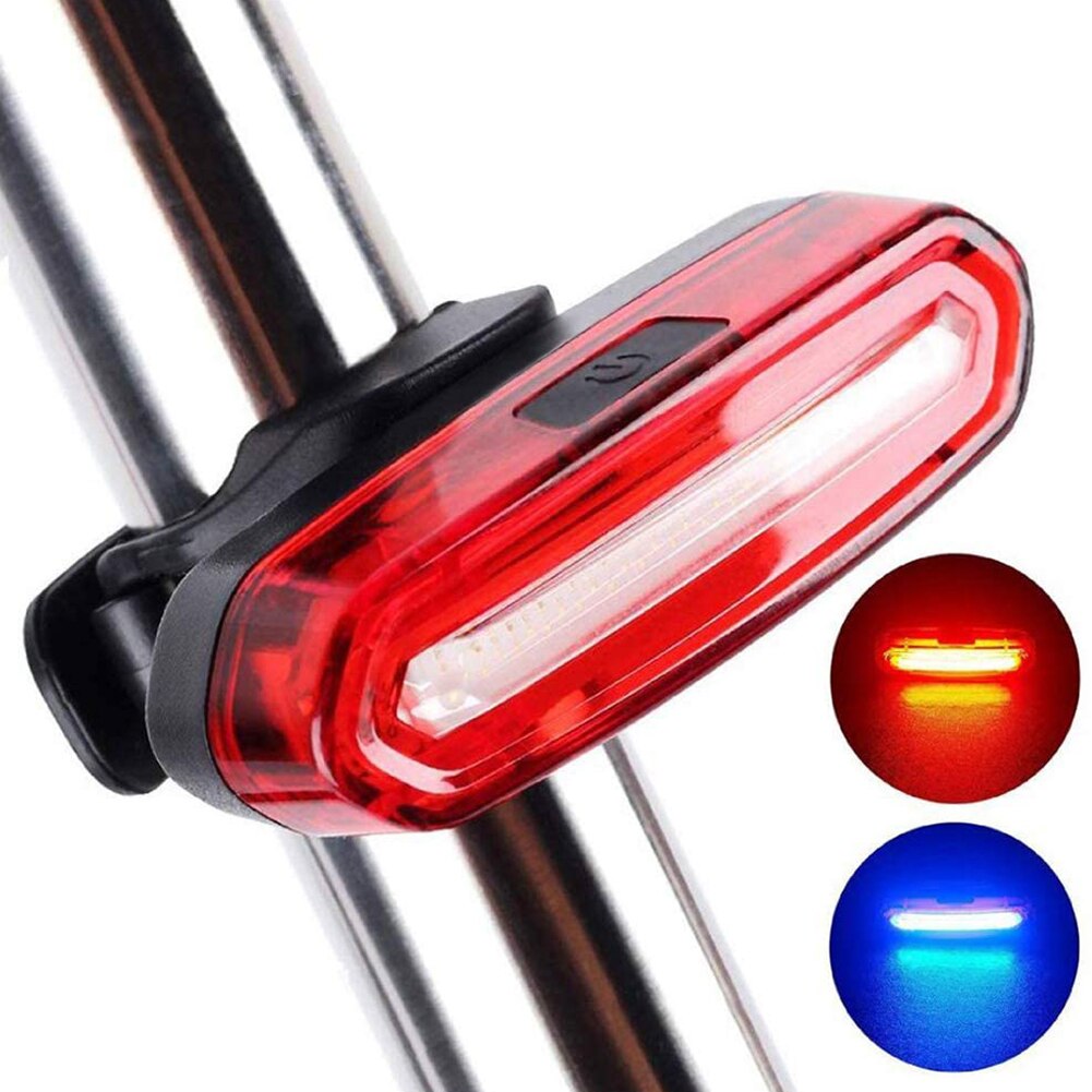 Fiets Achterlicht Mountainbike Achterlicht Usb Oplaadbare Fietsen Led-achterlicht Waterdichte Mtb Road Rijden Fiets Achterlicht