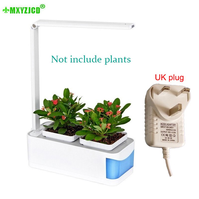 Smart Multifunctionele Spectrum 220 Volt Led Plantengroei Lamp Plant Natuurkunde Lamp Indoor Plant Water Tuin Led Licht Groeien: Blue Lamp UK Plug