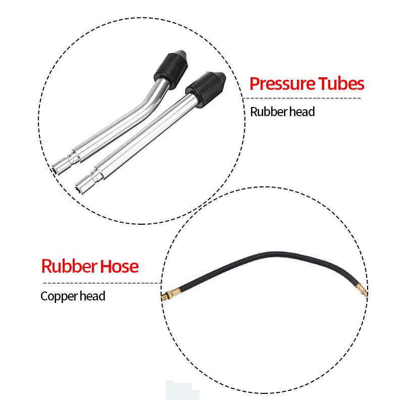 Tester di compressione manometro Kit Tester motore Auto benzina motore a Gas bombola Auto moto manometro Kit 0-300psi