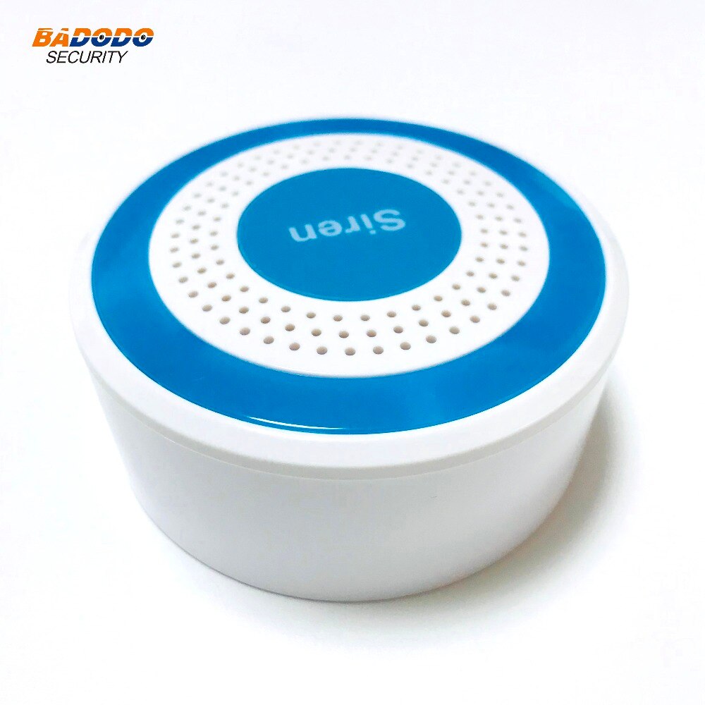 433MHz Wireless Strobe Siren Sound Light Siren 100dB sound alarm standalone siren for wireless intelligent security alarm system