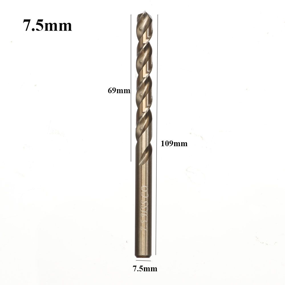 10-85Mm Cobalt Twist Boor Hss M35 Metalen Boor Voor Rvs Hout Metaal Boren Gat cutter Thuis Gereedschap