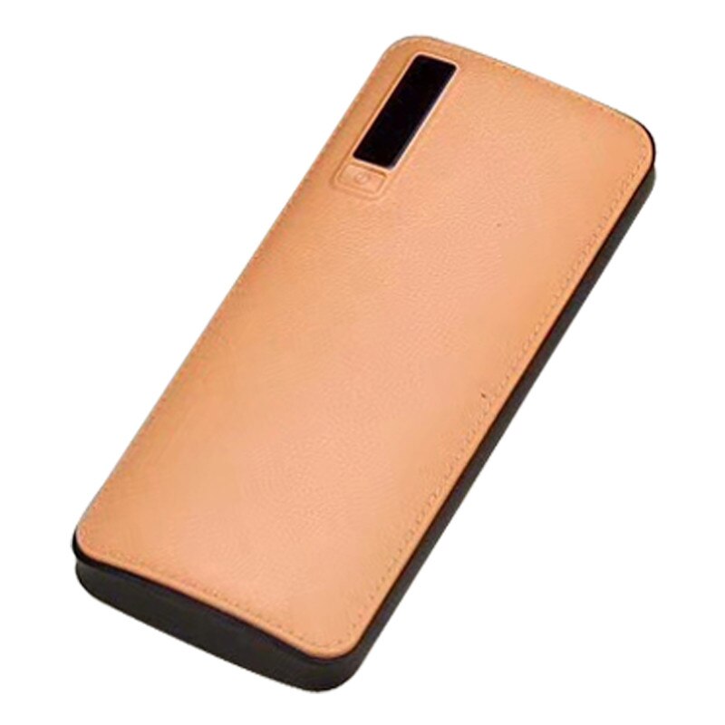 Chargeur de téléphone Portable de banque de puissance de 30000 mAh LED lumière affichage numérique Powerbank extérieur de voyage pour le téléphone d'iphone Xiaomi Samsung: brown