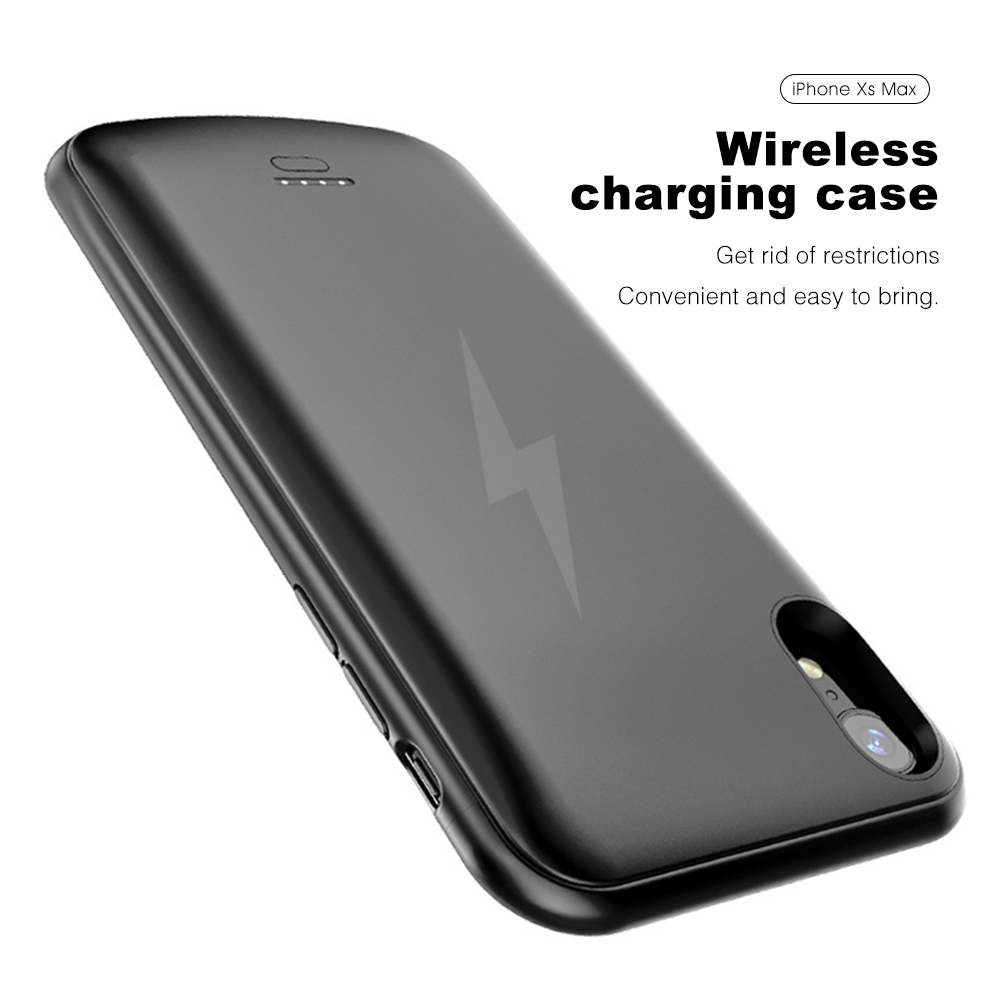 Battery Case Power Bank For iphone X XS XR XS MAX Magnetic Battery charger case For iphone 6 6s 7 8 plus Adsorption Powerbank