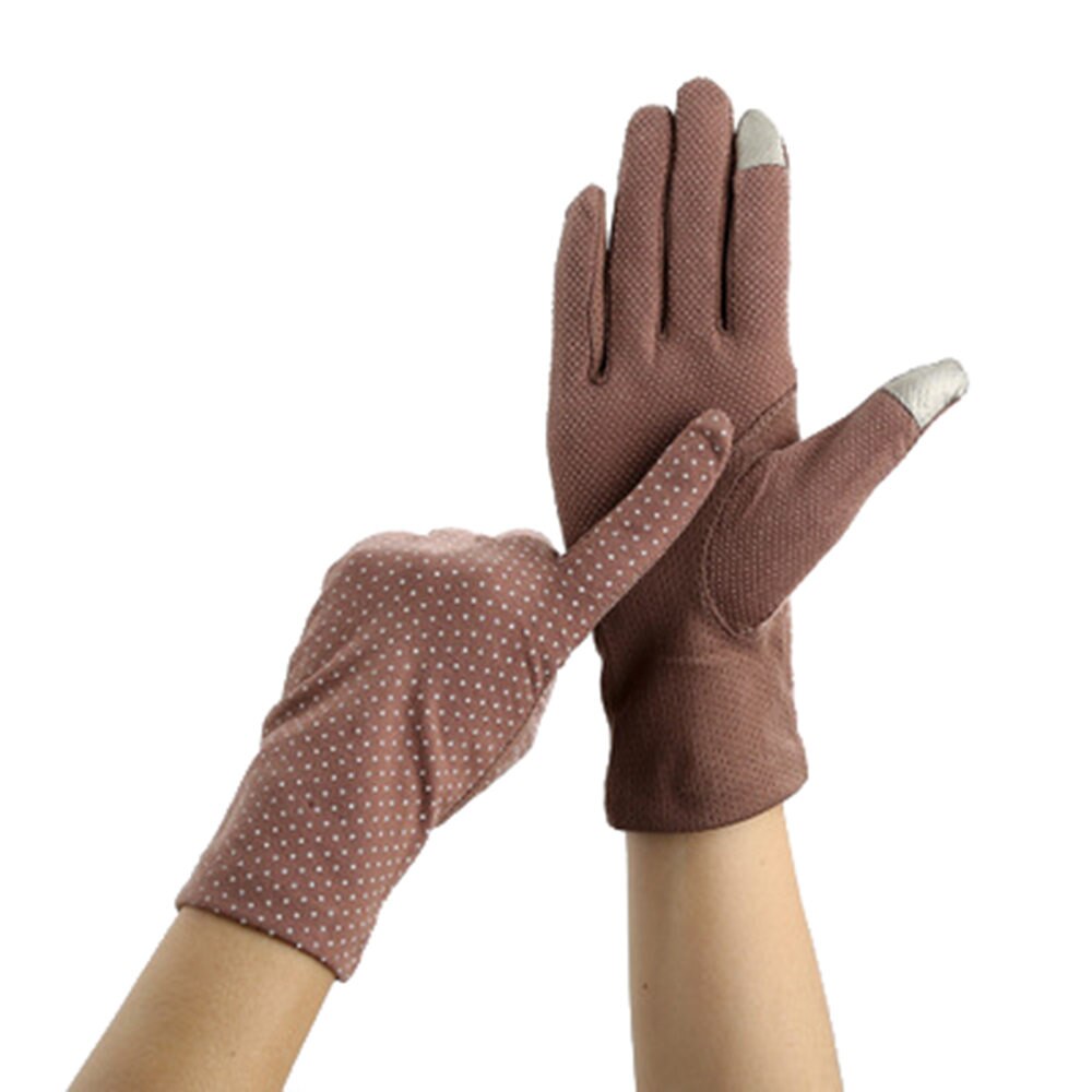 Sommer damen radfahren sonnenschutz nicht-Unterhose spitze dünne handschuhe baumwolle touchscreen handschuhe: 4