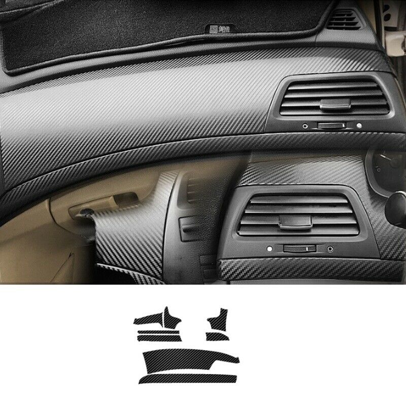 Voor Honda Accord Carbon Fiber Stijl Auto Interieur Kit Cover Trim 29Pcs Auto-interieur Stickers