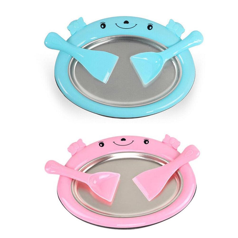 Instant Ice Cream Maker Yogurt Sorbet Gelato Ice Roll Pan Kitchen Cream Machine For Kids Ice DIY Maker Gadgets Home K4J6 K2N3