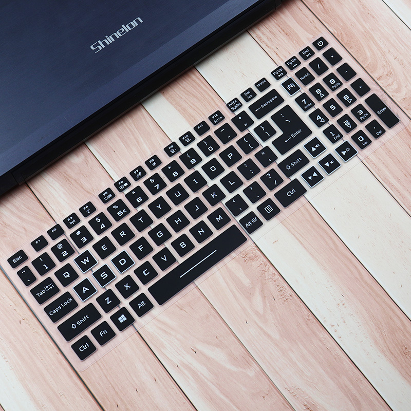 Silikonowa osłona klawiatury laptopa akcesoria do Acer Nitro 5 AN515-58 AN515-54 AN515-55 AN515-56 AN515-57 AN515-46 AN515-45 15.6: Niebieski