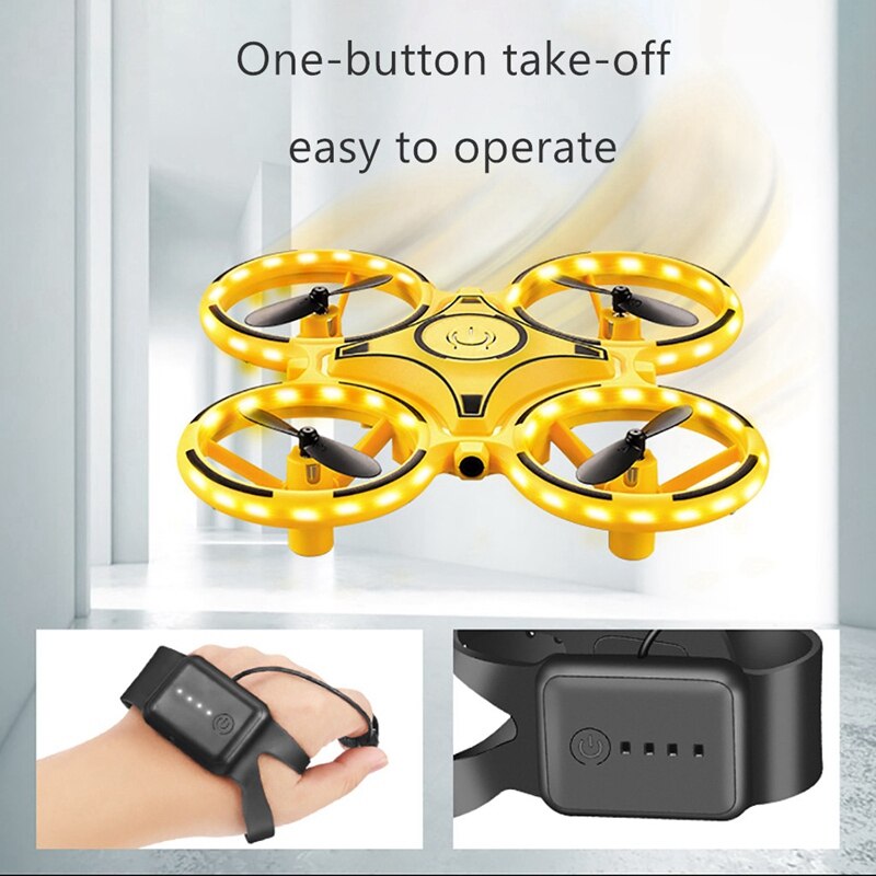 2.4G Gravity Sensor Infrared Induction Hand Watch Controlled Altitude Hold Drone