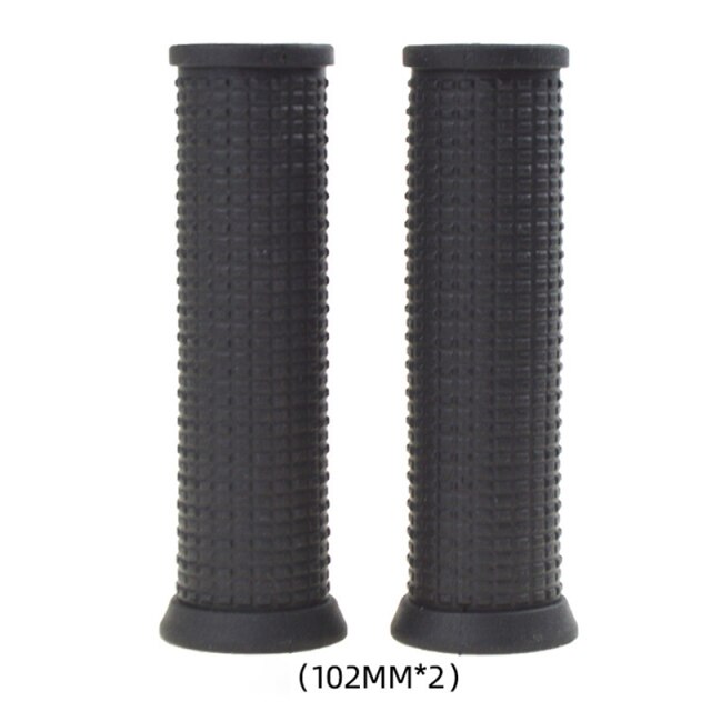 1 Pair 90mm Bike Handlebar Grips TPR Rubber Cover For Bicycle Cycling Handle Bar Grip Upgrade Replacement: Type B Double Long