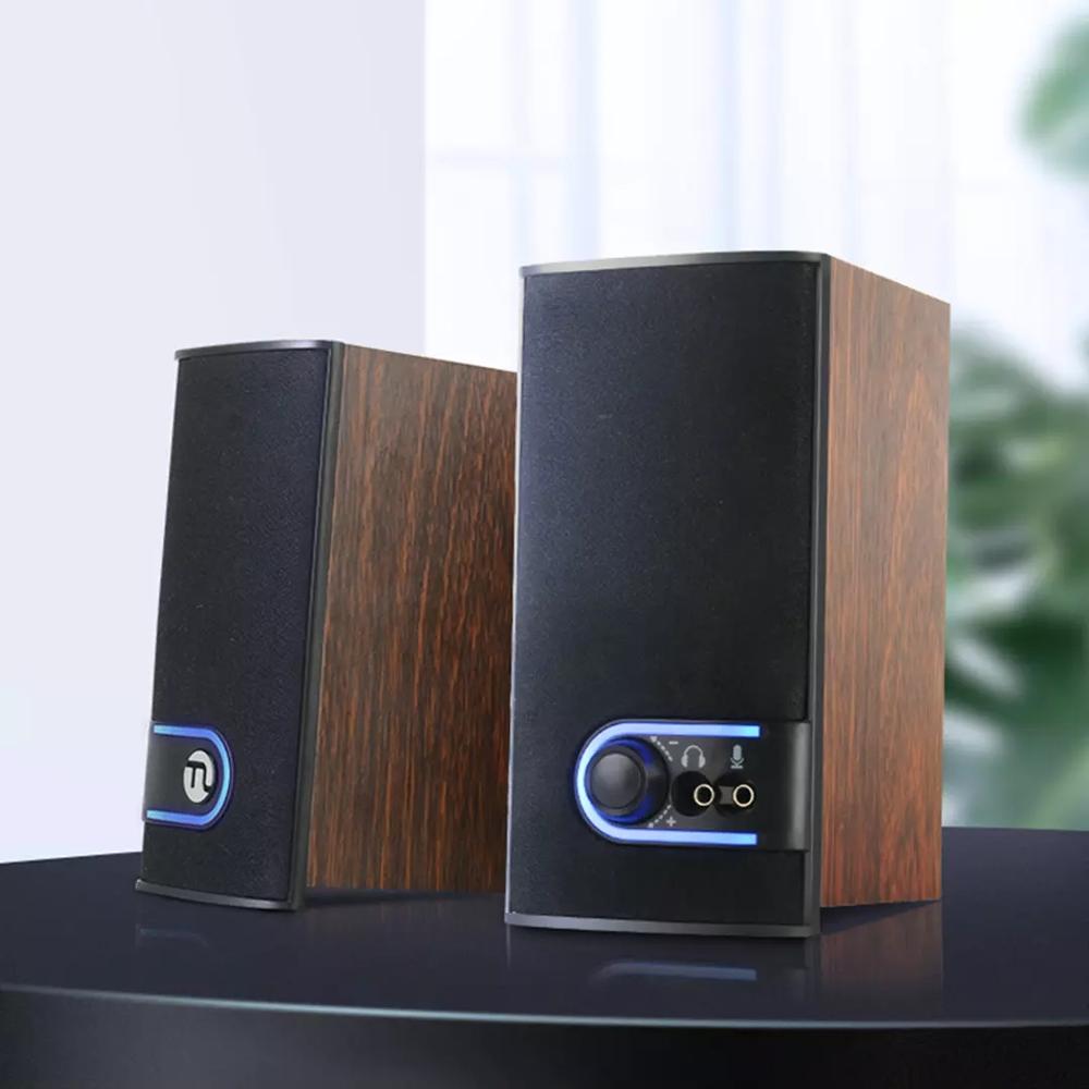 Original Youpin Ningmei Active Multimedia Speakers HX201 USB Powered 2.6 inch Speaker Unit Stereo Surround Laptop Music Speaker