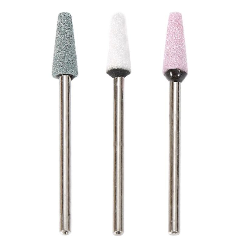 1 uds, brocas para uñas, amoladora de silicona para esmalte de uñas, fresa rotativa, cortador de cutícula para manicura, accesorios eléctricos, herramientas