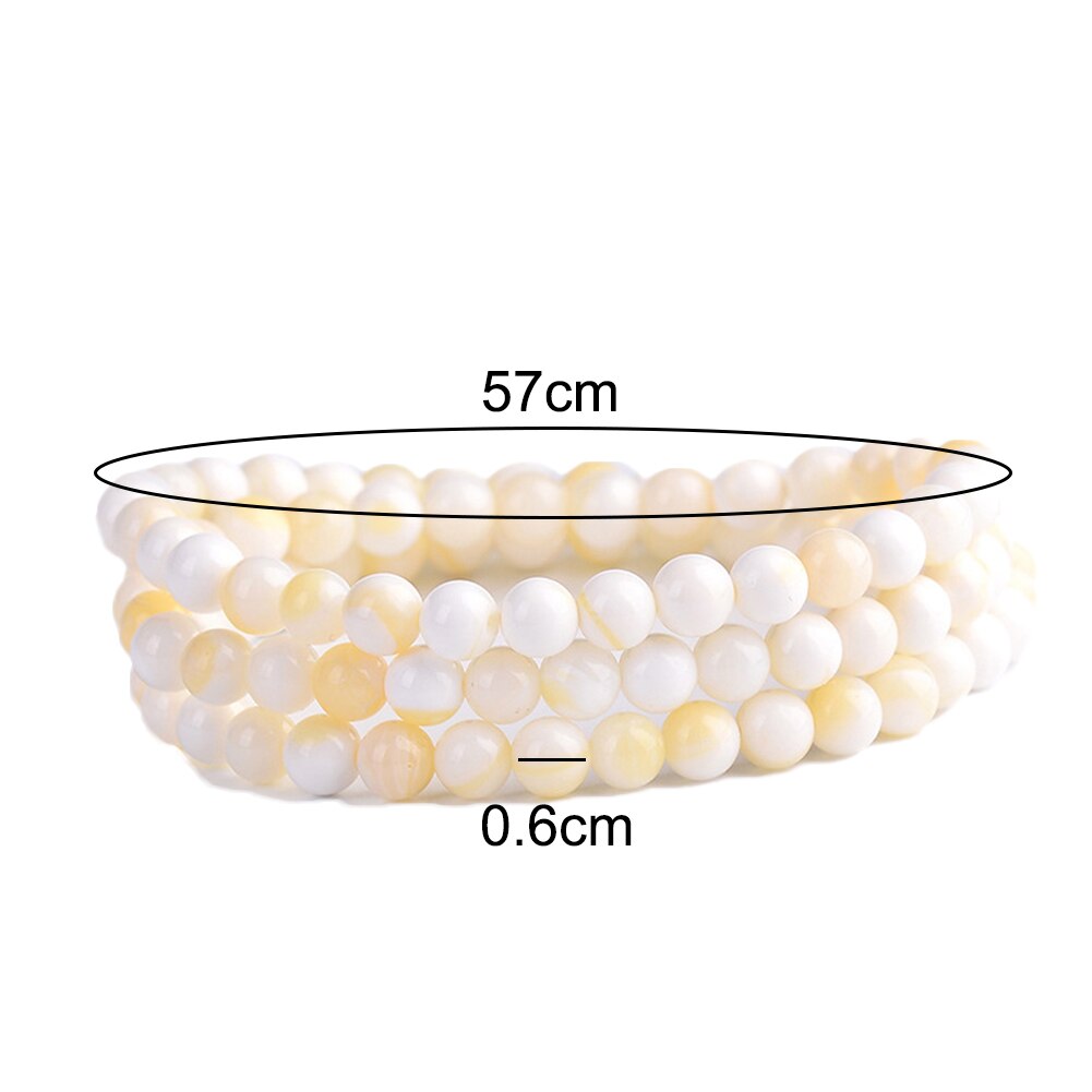 Women 3 Strands Faux Pearl Beaded Bracelet Bangle Party Jewelry