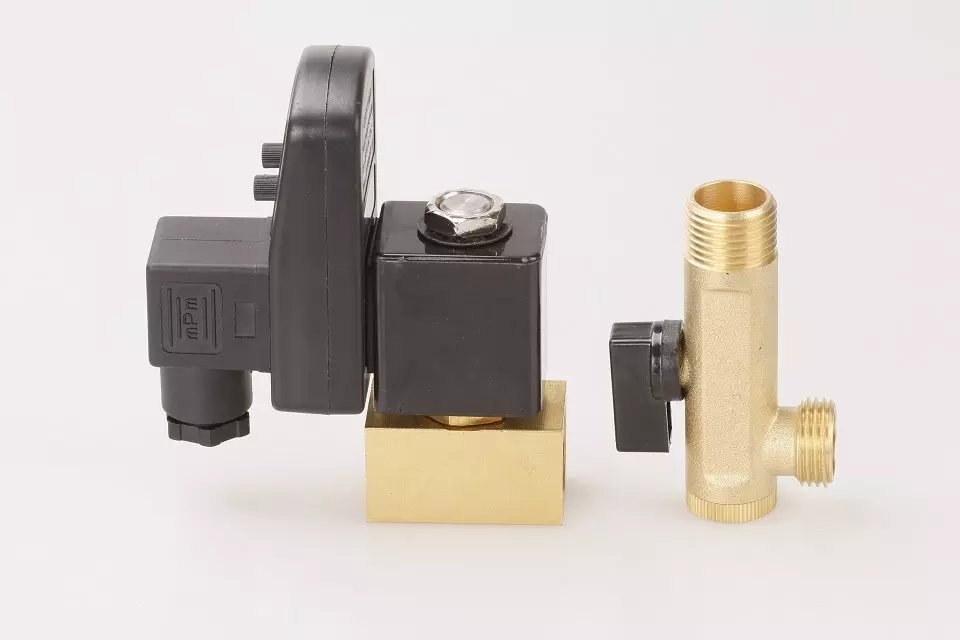 1pc 1/2 &quot; dräneringsventil elektronisk tidsstyrd luftkompressor gastank automatiska 2- -vägs dräneringsventiler för filter luftcylindrar