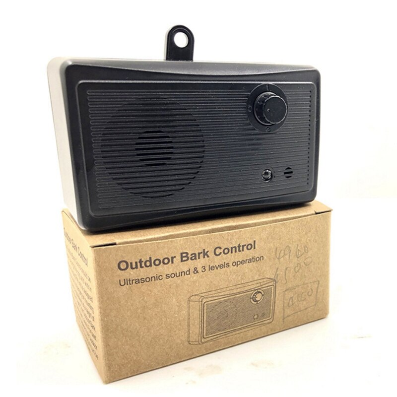 Ultrasoon hondenverjager anti-blaf apparaat voor buiten en binnen, ultrasoon trainingsapparaat voor honden, benodigdheden voor honden