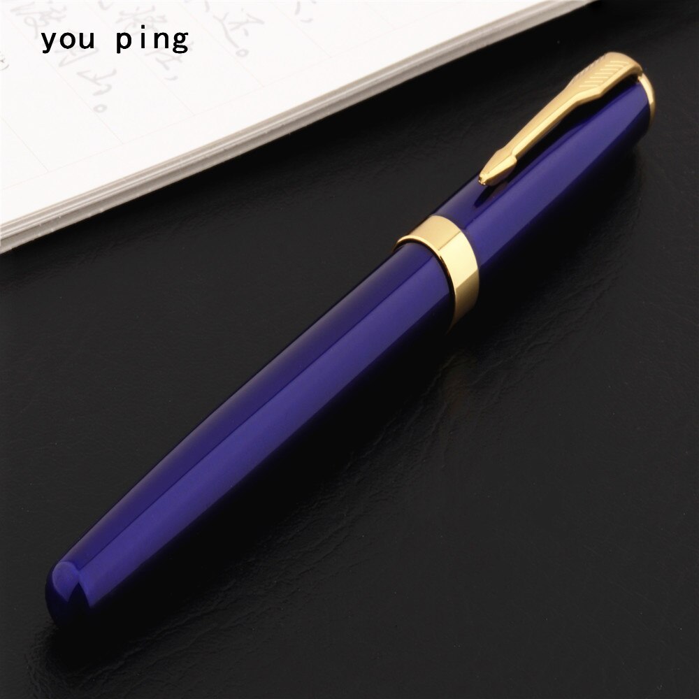 Luxury pen 399 Blue Business office Medium Nib Rollerball Pen School student stationery Supplies Ballpoint Pens