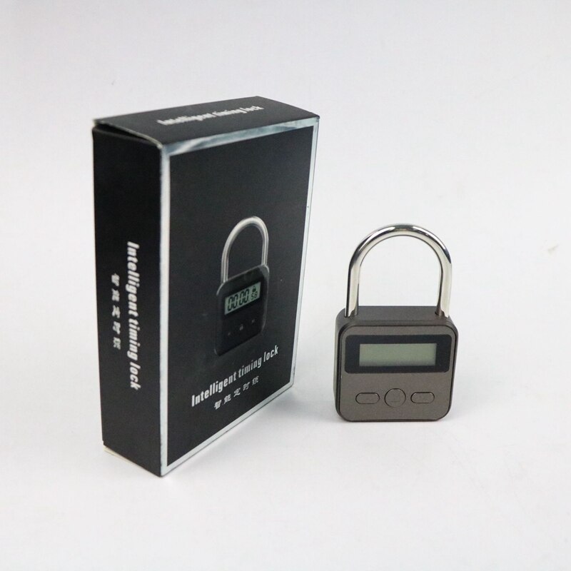 Cadenas électronique Intelligent en métal avec minuterie, Recharge USB, Anti-dépendance, mauvaises habitudes, sac de voyage, serrure intelligente