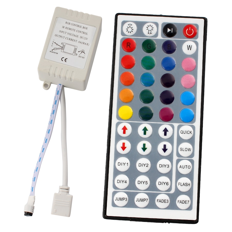 LED Controller 12V magic home LED RGB Remote Controller 44key IR WiFi With Wireless Control 2835 5050 5630 TV backlight