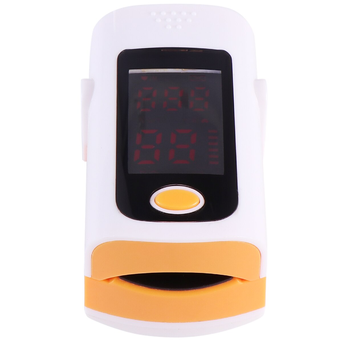 Pink Fingertip Pulse Oximeter Blood Pressure Oximetry Heart Rate Monitor SpO2 Oximetry Monitor without Battery Without Battery: Orange