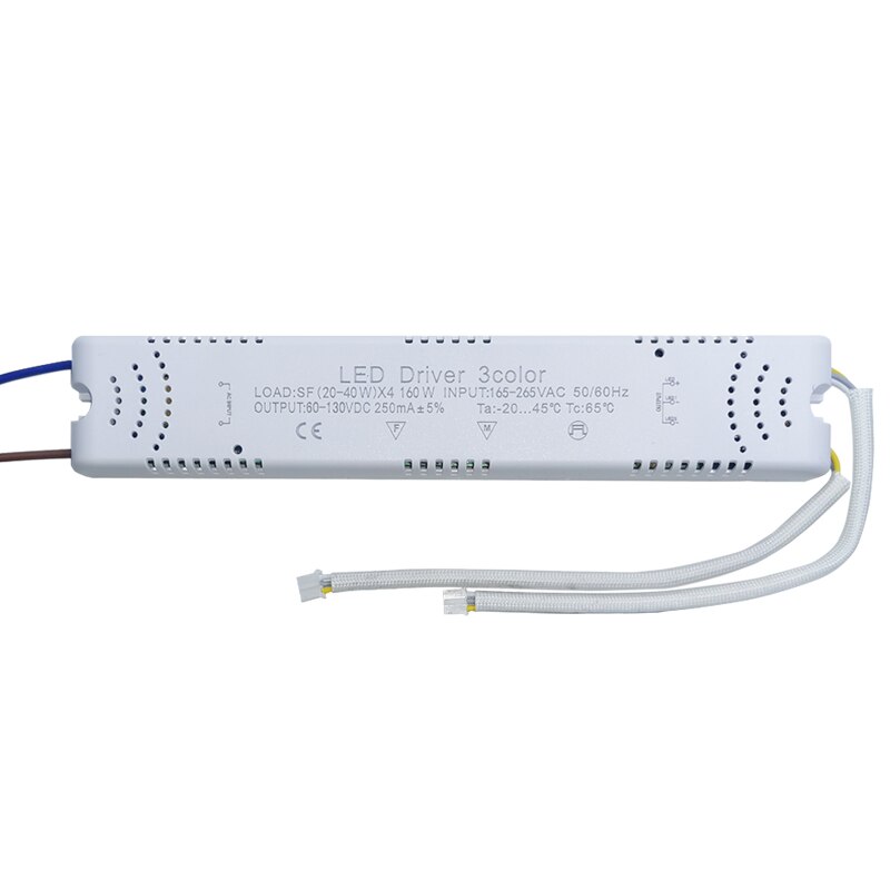 8-240W Led Driver Adapter Voor Led Dubbele Kleur Verlichting AC220V Niet-isolerende Transformator Voor Led Plafond licht Vervanging