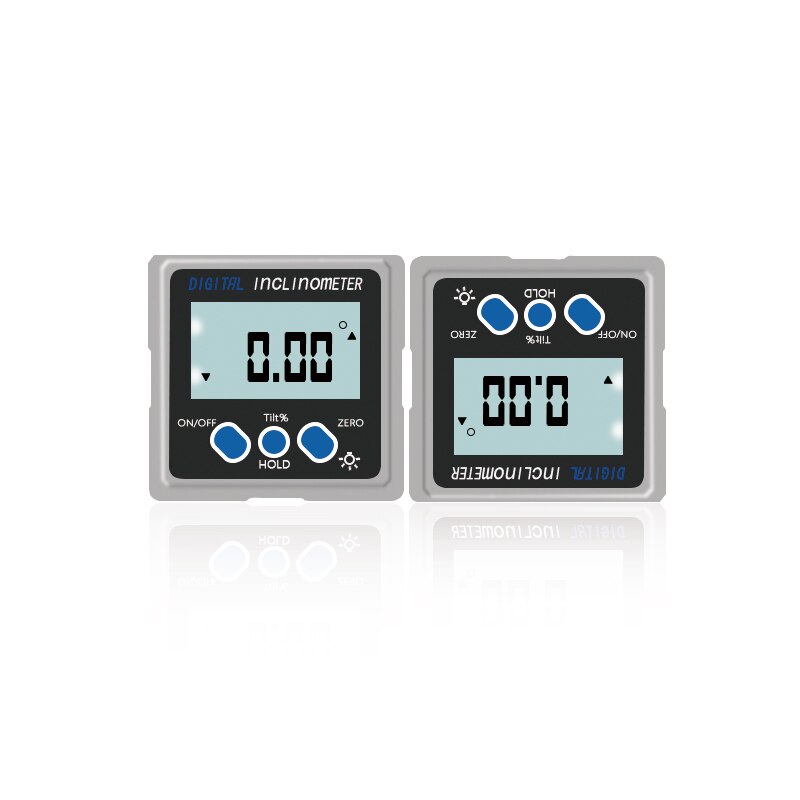 Digital Protractor Inclinometer 360 Degree LCD Display Angle Finder Gauge Level Angle Measurement