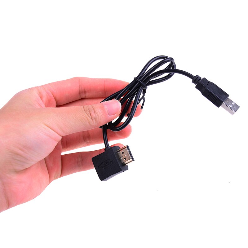 HDMI Male To Female HDMI Adapter Converter Connector With 50cm USB 2.0 Charger Power Supply Cable