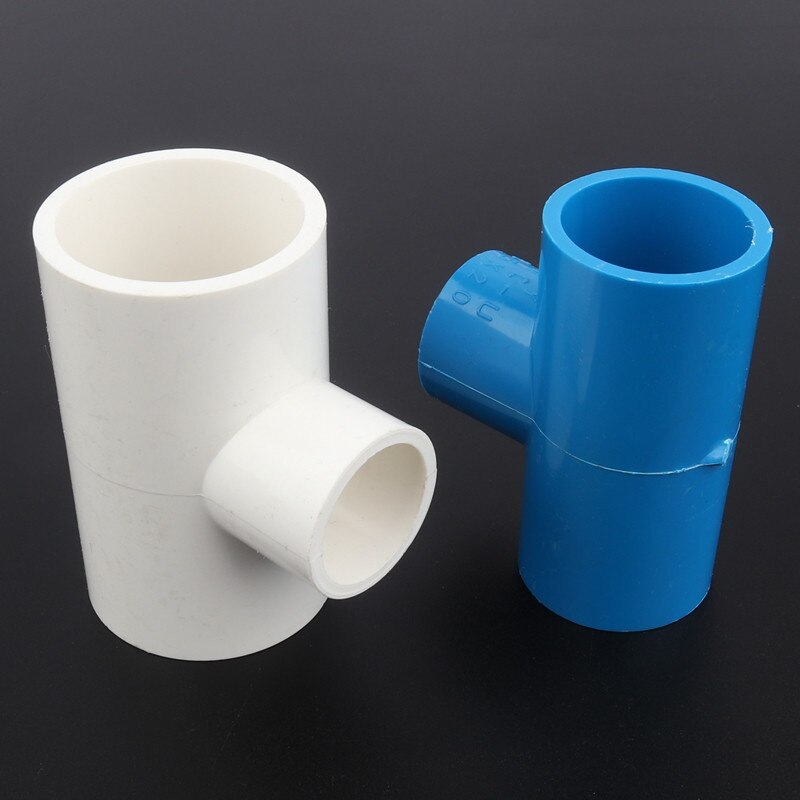 3pcs 25 32mm To 25 20mm PVC Reducing Tee Joints Micro Irrigation Garden Water Connectors Aquarium Fish Tank Bathroom Tube Joint