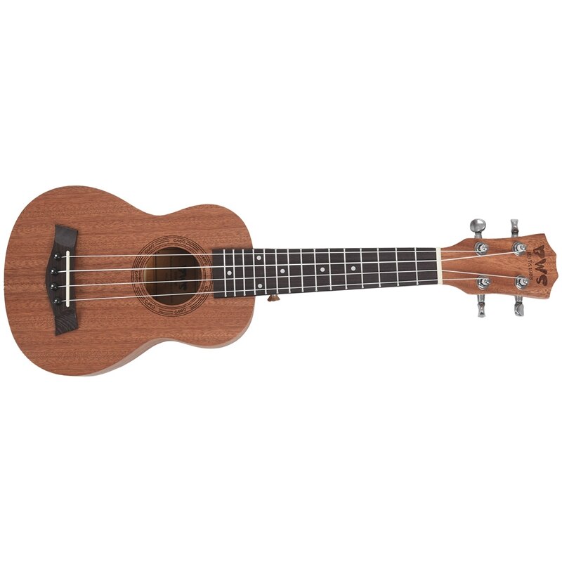 21 Inch Professionele Sopraan Ukulele Uke Sapele 15 Fret Vier Snaren Bruin Muziekinstrument