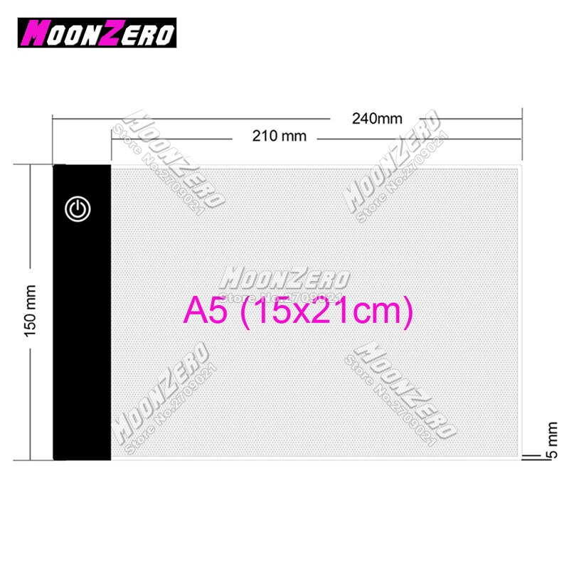 LED Light Pad Diamond Painting Lightpad Board Diamond Painting Accessories Tool Kits A1 A2 A3 A4 A5 Drawing Graphic Tablet: A5