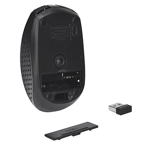 Trådlös spelmus 1200 dpi 2.4 ghz ergonomisk usb-mottagare trådlös mus för bärbar dator