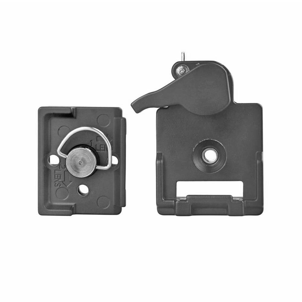 323 Quick Release Plate 496RC 498RC2 804RC2 Pan Tilt Clamp Adapter for Manfrotto 200PL-14 Camera Tripod