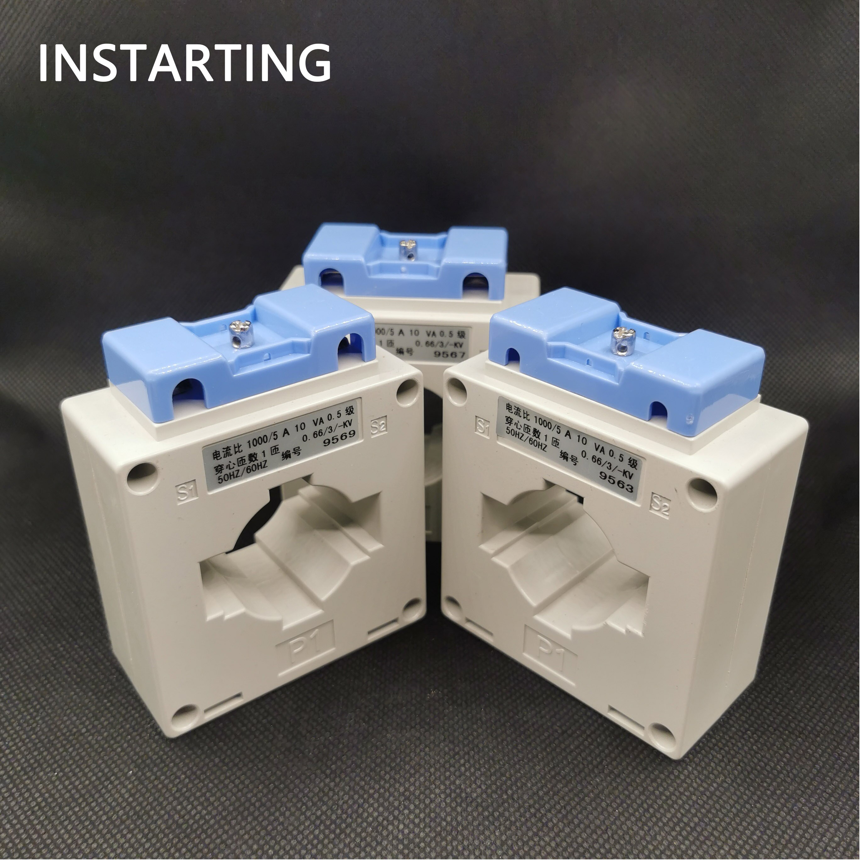 INSTARTING Current Transformer 1T Conductor 5/3.75VA 0.66KV 50/60Hz 40/5 50/5 75/5 100/5 150/5 200/5 250/5 300/5