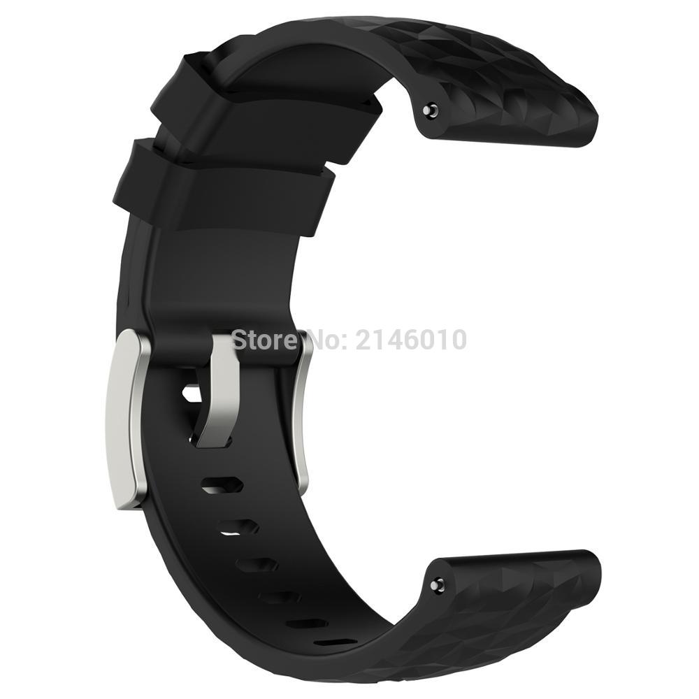 Silikon Ersatz Uhr Band Handgelenk Strap Armband für Suunto 9 D5 D5I Suunto Spartan Sport Handgelenk HR Baro Traverse Smartwatch