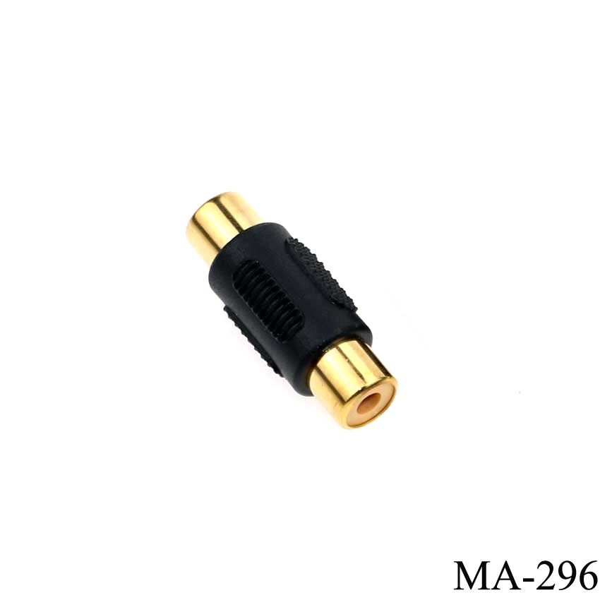 schnallen-buchse auf schnallen-buchse Audio- Video Kabel Jack Stecker Adapter Stecker RCA zu 2/3 RCA Jack: MA-296
