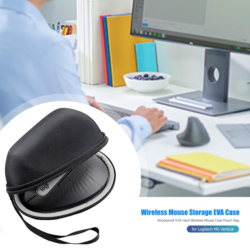 Mouse Carrying Case Hard EVA Travel Storage Bag For Logitech MX...