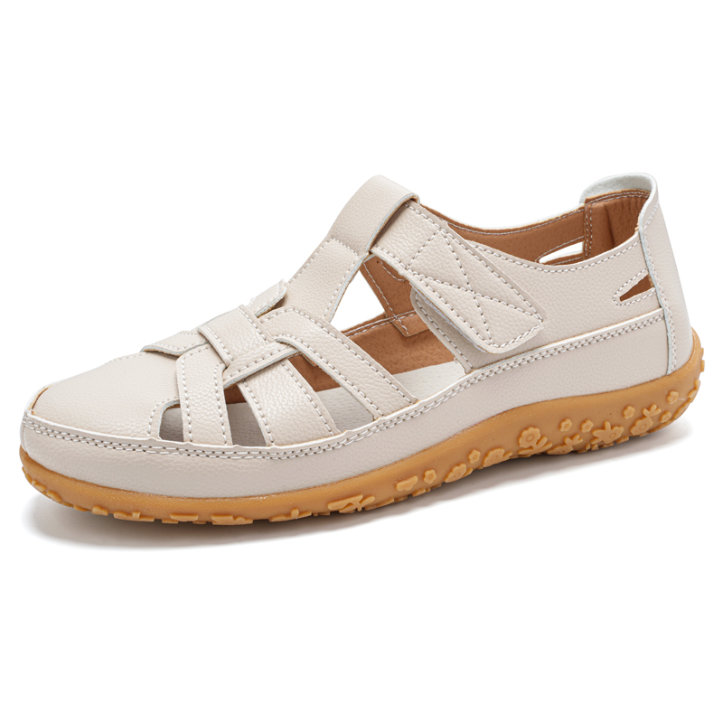 zomer loafers dames sandalen dames sandalen comfortabele flats wandelsandalen bedekte teen strandschoenen damesschoenen schoenen